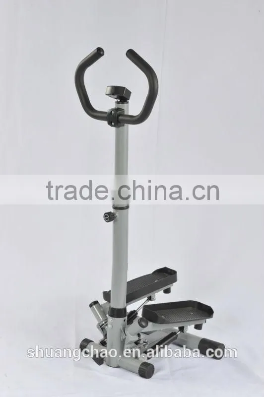Home used Fitness Twist Stepper With Handle Bar