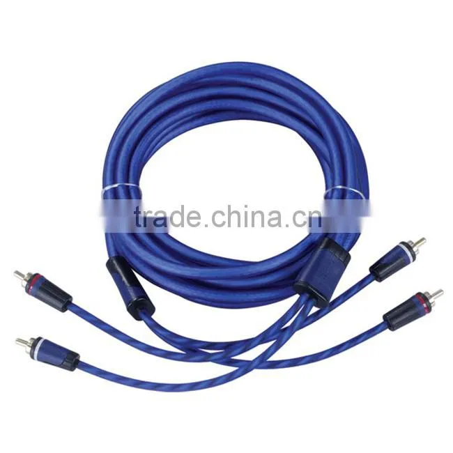 Haiyan Huxi Hot Sale Antique Fashion Optical Fiber Cable With Rca Connector Plug