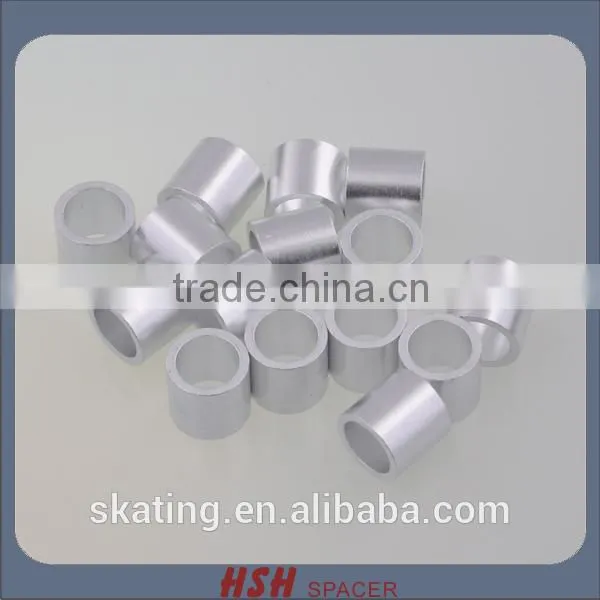 CNC high quality aluminuim bearing spacer for skateboard
