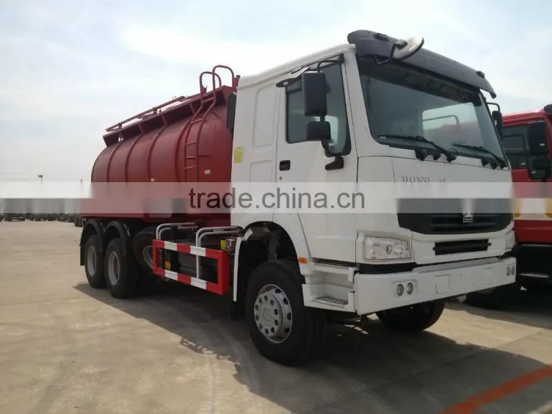 HOWO 6X4 266HP sewage suction truck cleaning truck