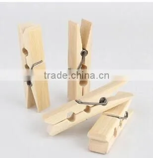 Widly Used Household Natural Bamboo Peg Durable Clothes Pegs