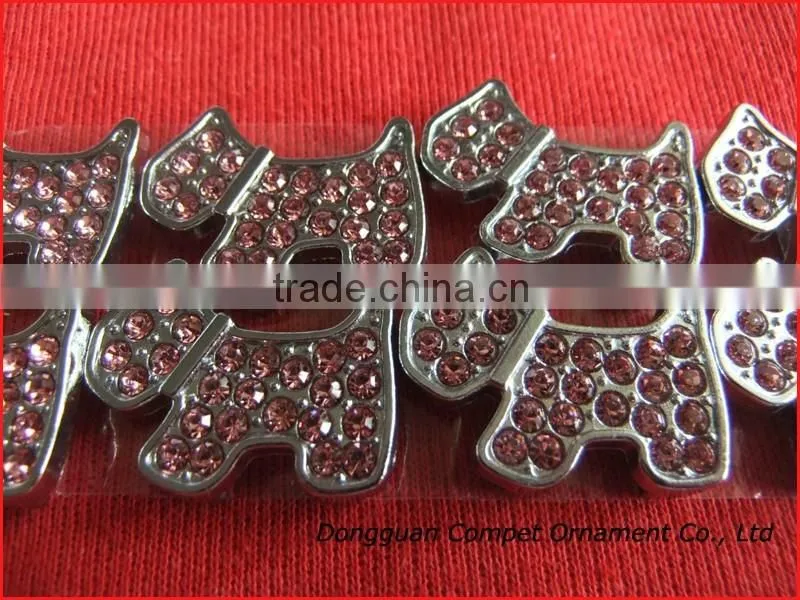 Produce dog slide accessories charm wholesale DIY dog-shaped accessories