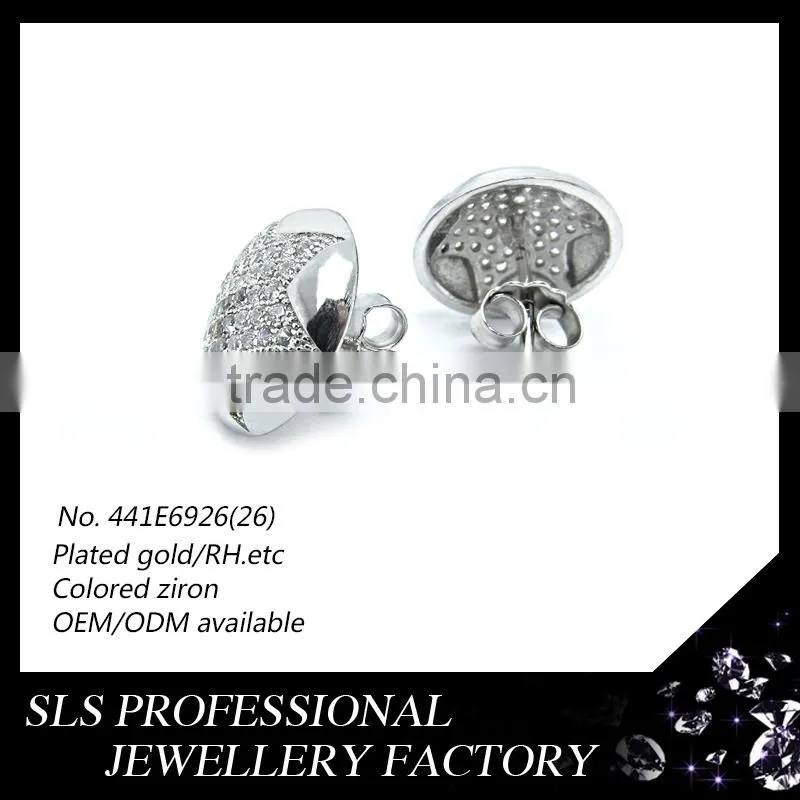 Jewelry wholesale thailand earring set for women's earring earbuds ,925 silver earring happy back earring backs