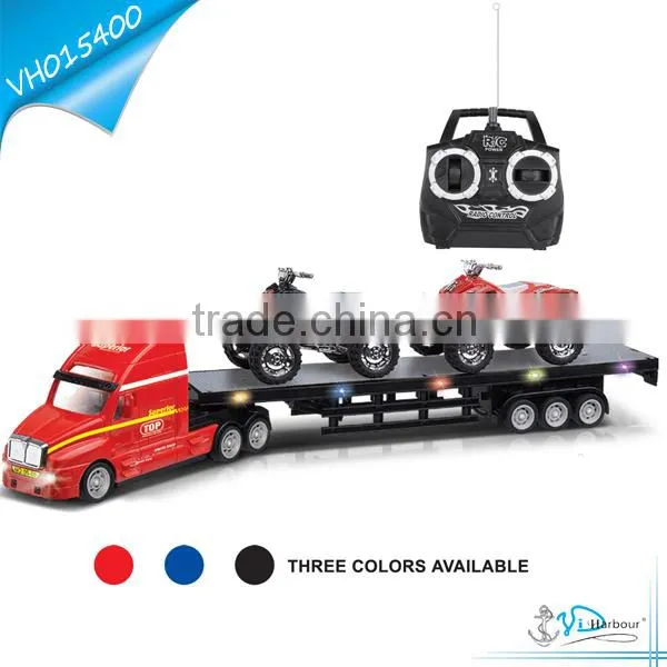 High Quality 4 Channel RC Container Truck with Music and Light