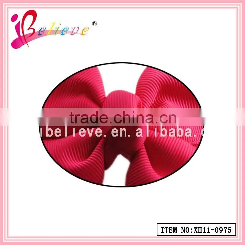 Alibaba factory wholesale ribbon bow products made in China hair jewelry (XH11-0975)