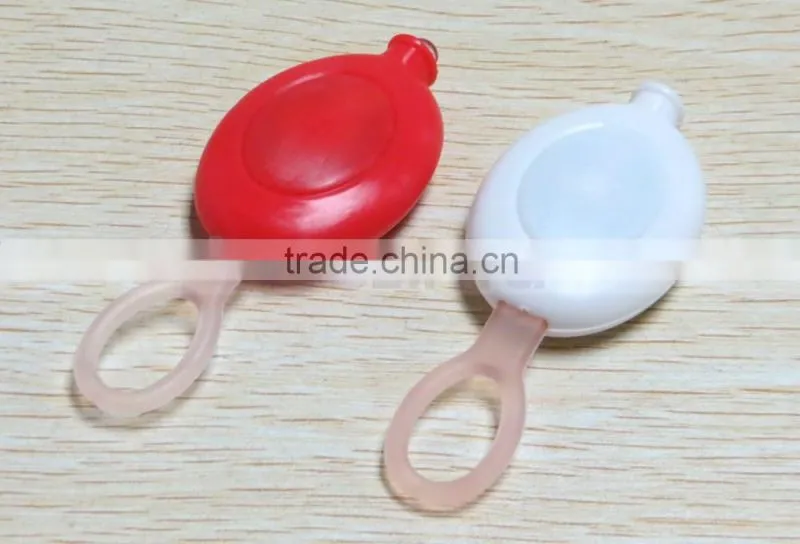 Mini Key Ring LED Flash Light Red Green Lamp