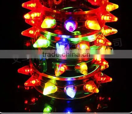 New Arrival Multi colors night glow stick flashing bracelet light sticks festival items DIY led party