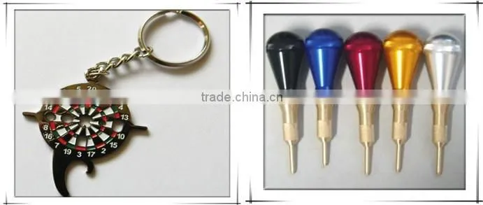 Dart flight hole punch with customized logo