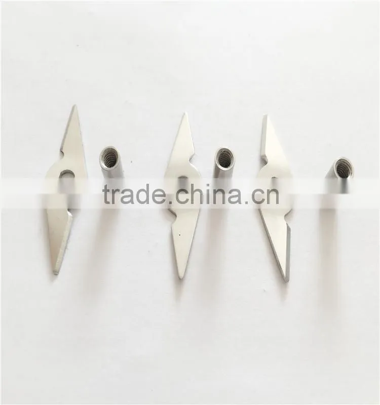 Machine Parts Of Stainless Steel Mixer Blade