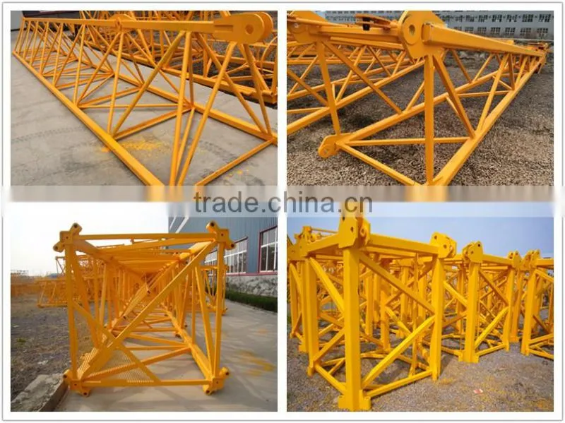 China high qualtiy 10ton tower crane with cheap price