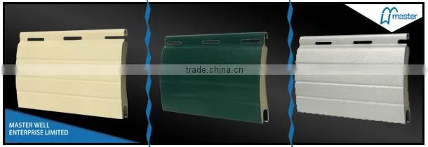 Aluminum electric horizontal steel windows roller shutter