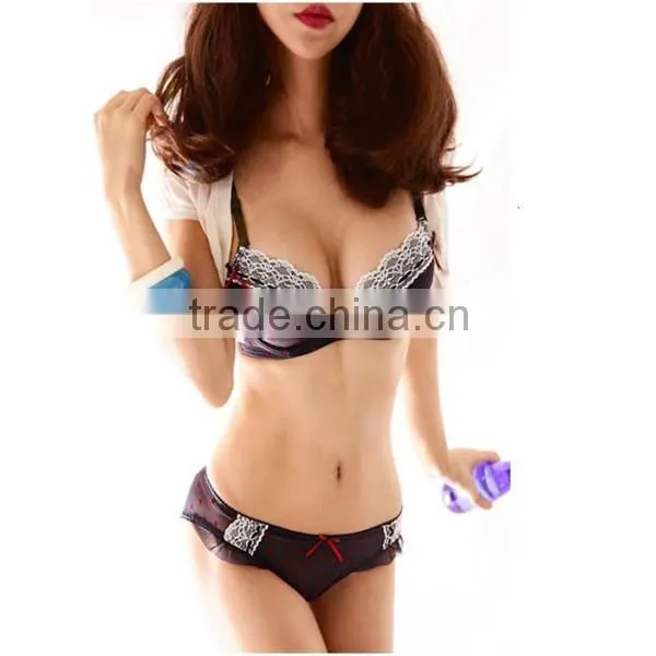 2014 new fashion bra and panty ladies sexy lingerie