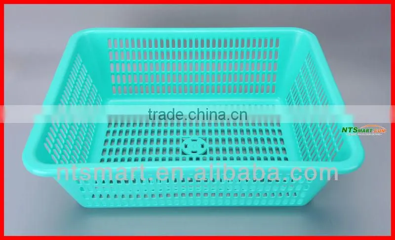 Eco-economy plastic fruit and vegetable basket with pp material