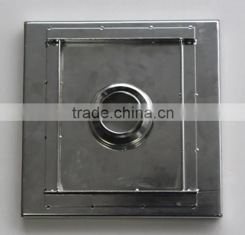 Audemar S Series Tile Insert Square Stainless Steel Floor Drain