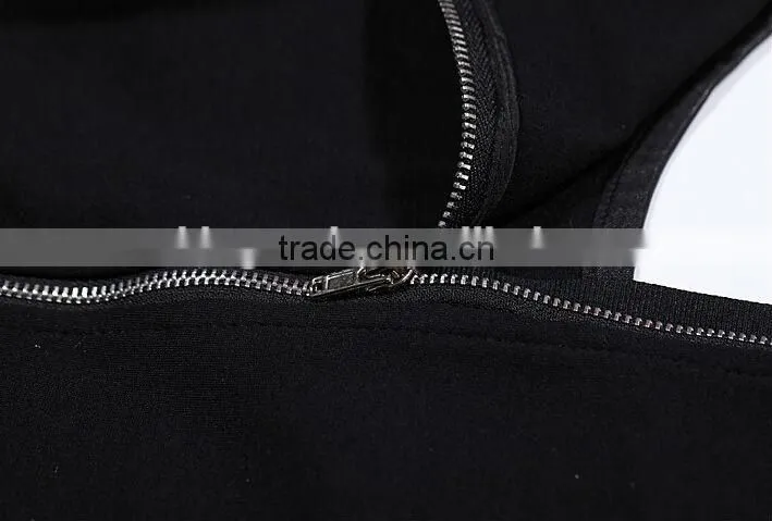Long Sleeve woman black and white dress by dress manufacturer(Stock)