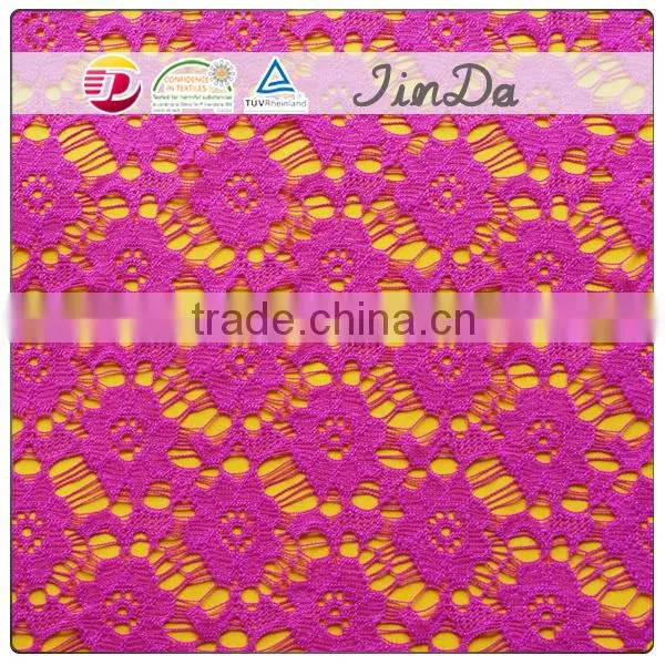 2015 Best Selling 100%Nylon Cupion Lace Fabric Factory Wholesales