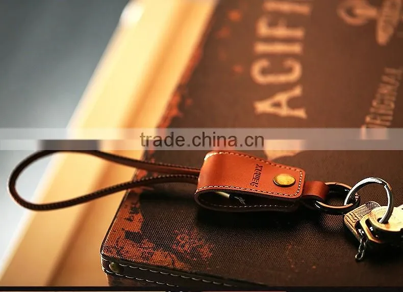Remax RC-034i Genuine Leather Key Ring USB Cable for iPhone 6 6s Plus SE Cord Special Strap Design 32cm Cable For IOS TB-0389