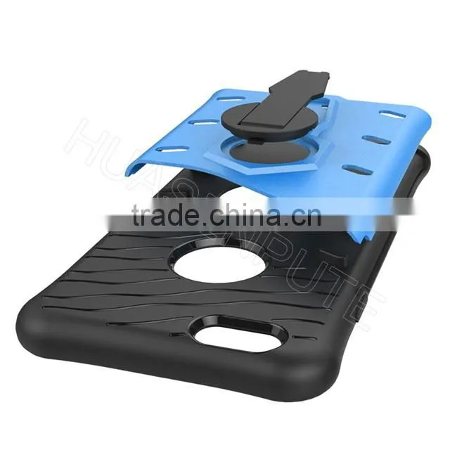 Hybrid Shockproof Hard TPU + PC Case Cover For iPhone6/6S, Stand Case Cover For iPhone6/6S