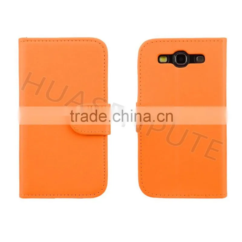 Competitive Price Mobile Phone Cases for S3 Flip Wallet Leather Case