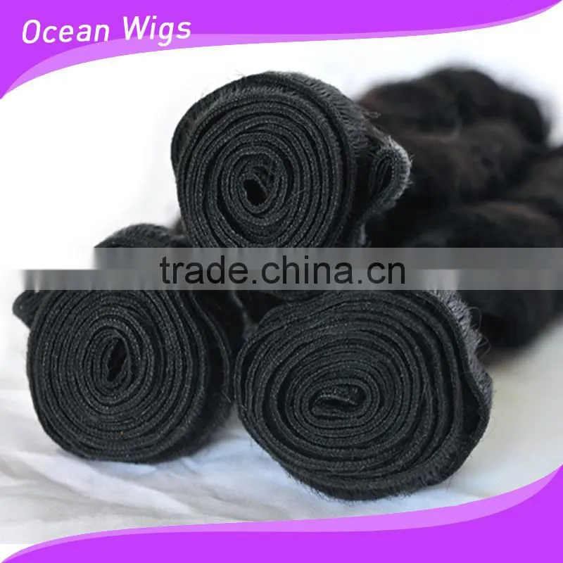 New arrival grade 7a quality natural color real fumi hair weft