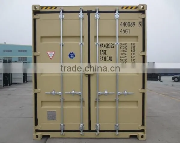 Ocean Freight Cargo Container 20 foot 40ft