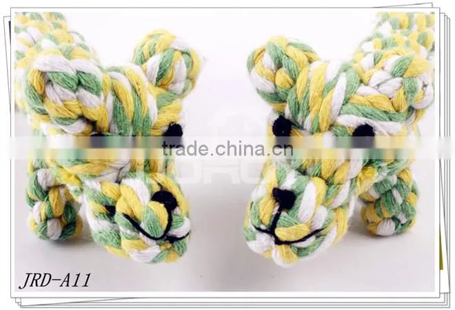 dog animal shape cotton rope wonder pet toys from joroy