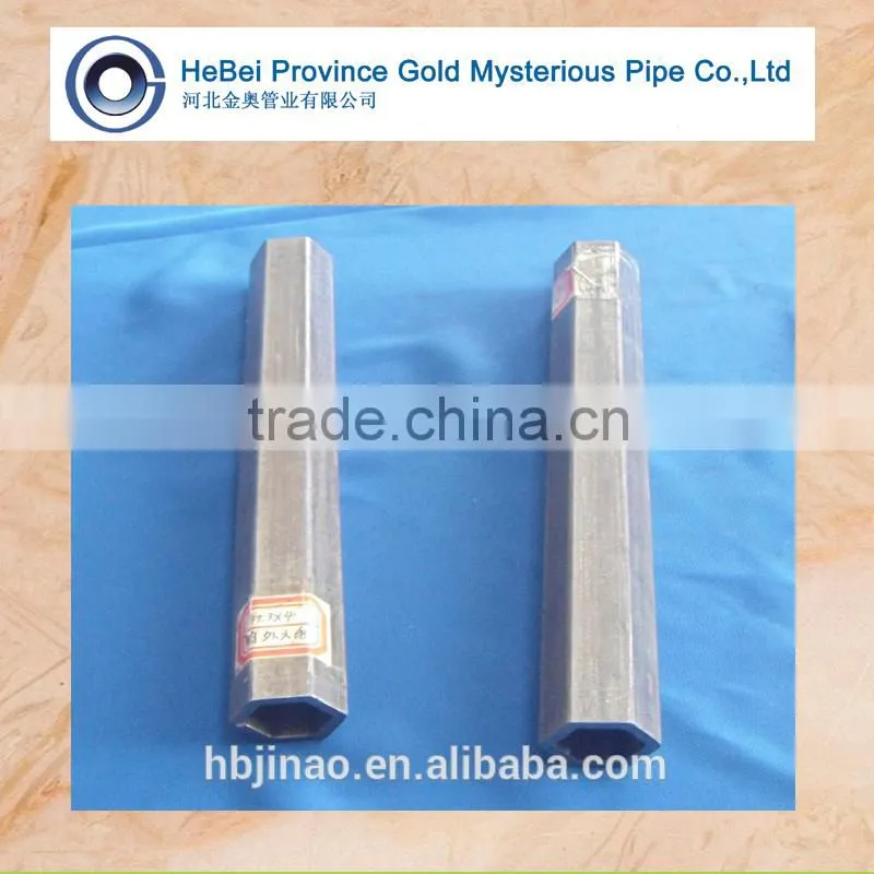 PTO Shaft Alloy Steel HEX Shaped Seamless Steel Tube and Pipe(cutting service)