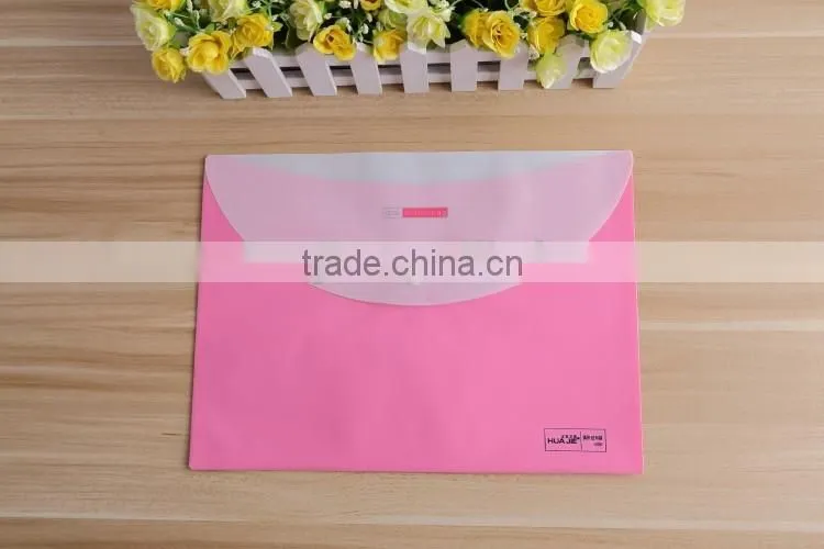 Business file collection document presentation A4 FC size PP plastic my clear bag