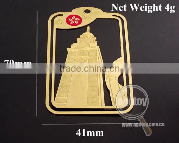 Promotional Metal Bookmark Etched