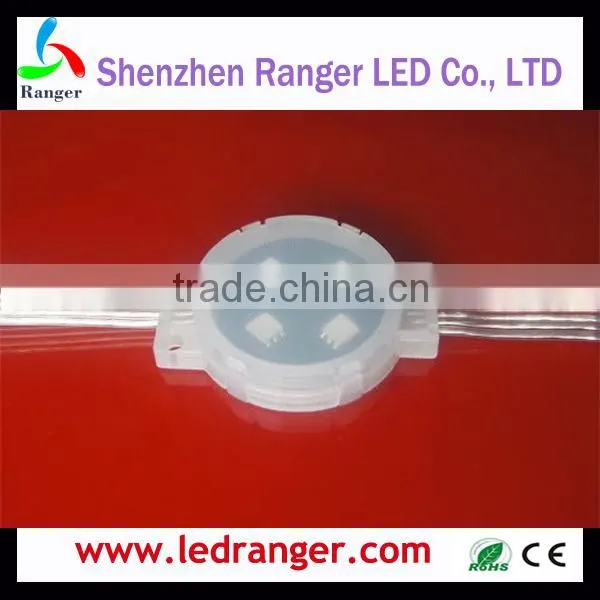 24 Pixels RGB LED Pixel Module DMX512 with Mini Decoder Clear cover with Lens for 5050 LEDs