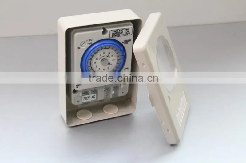 TB35 / T38 Mechanical Timer Din Rail / timer switch / with battery operated without battery Timer Switch