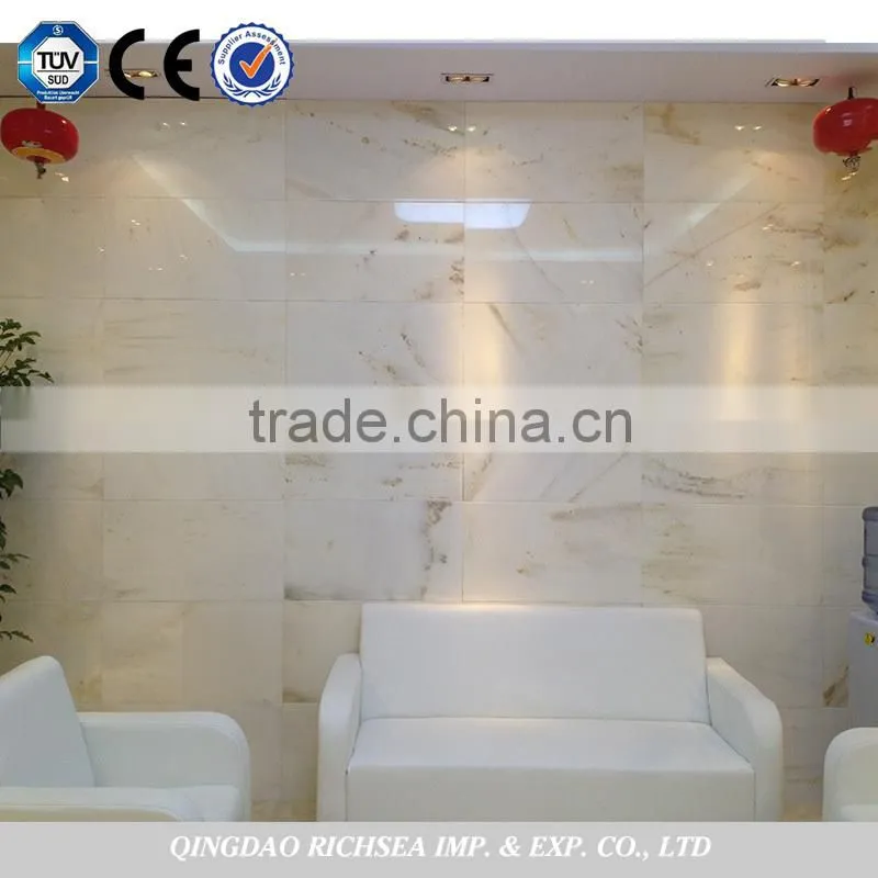 Honed grey stripe marble stone tile