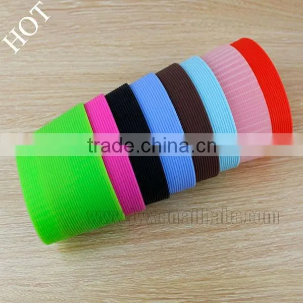 Eco-friendly silicone sleeve for coffee cup , heat resistant and anti-slip cup sleeve