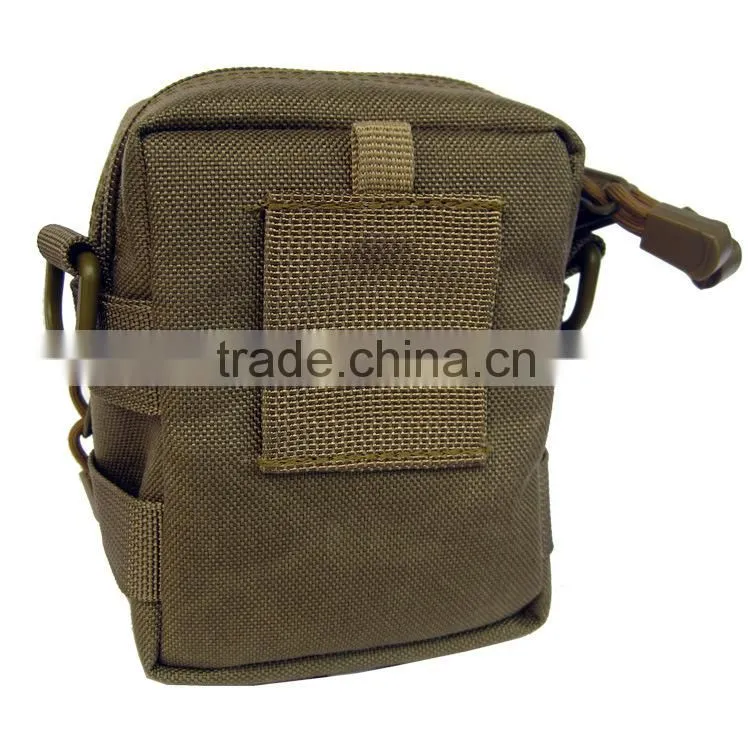 Camouflage molle tactical military mobile hanging pouch