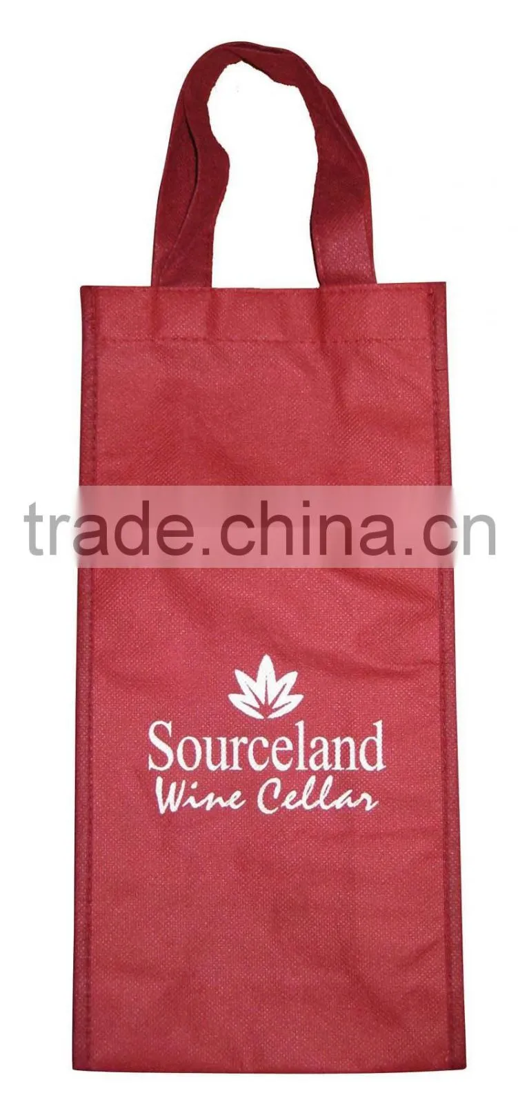 nonwoven wine custom bag