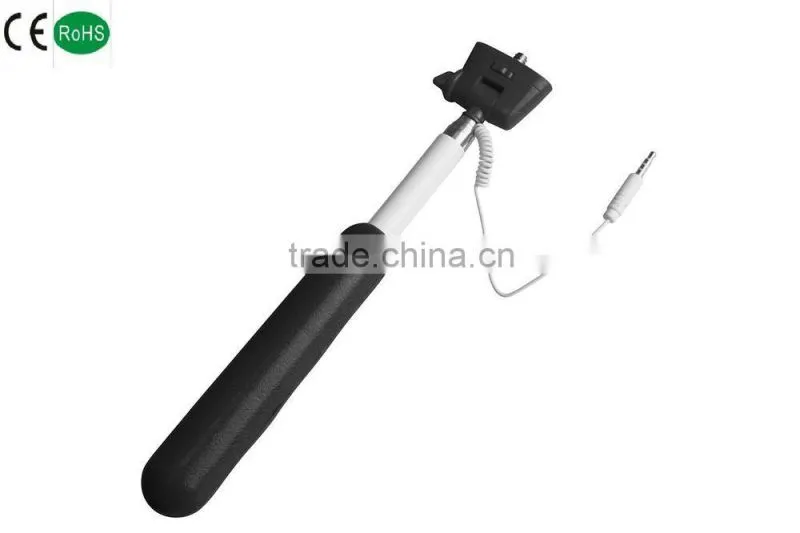 high quality Selfie stick with cable