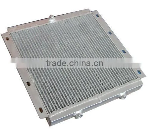 plate fin heat exchanger structure compressor air cooled heat exchanger