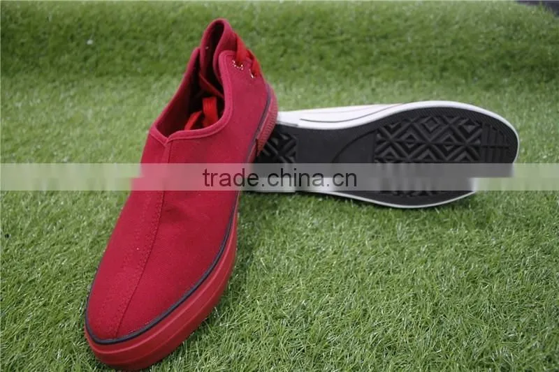 2016 slip on skull wholesale men canvas shoes