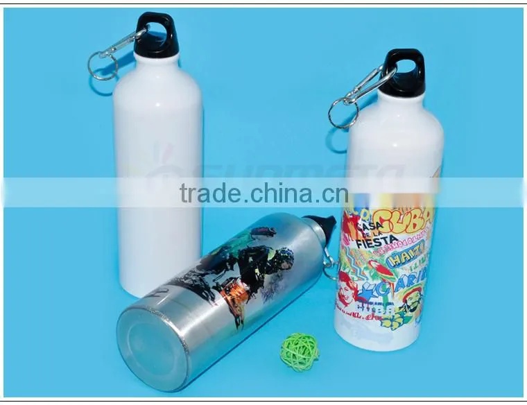 Hot Selling 700ml Custom blank aluminum water bottle for sublimation
