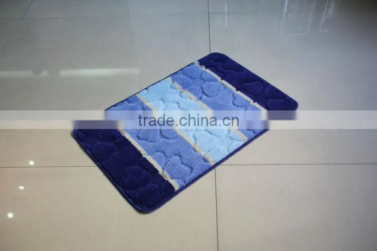 PP material new design anti-slip floor mat with TPR backing