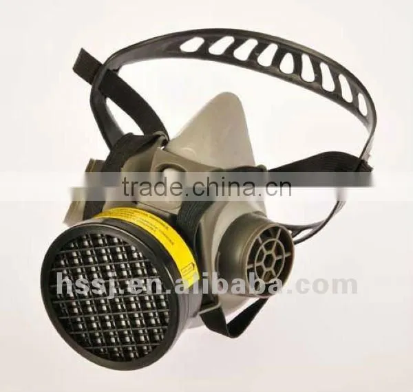 6200 breathing respirators half face gas respirators filter chemical respirator & chemical gas respirator for military