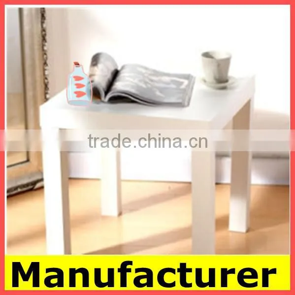 cheap new model steel and wood and tempered glass coffee table