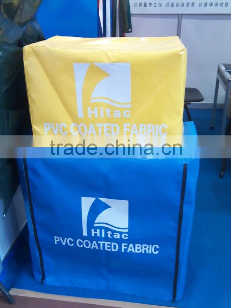 uv resistant waterproof polyester pvc plastic pallet cover manufacturers