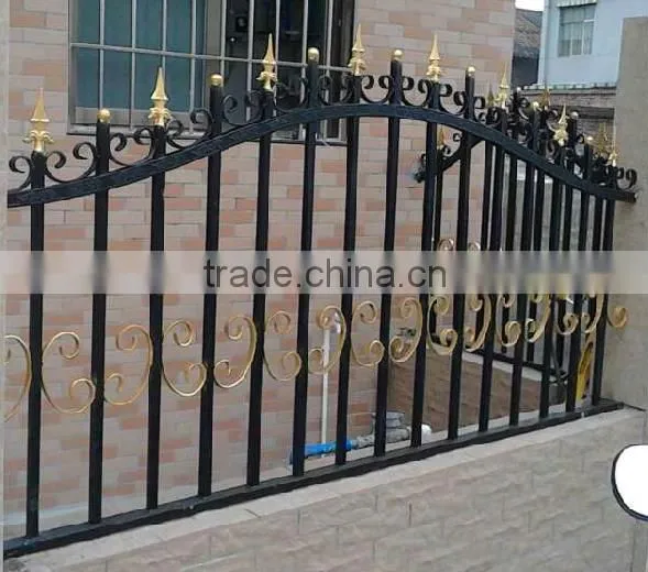 Top-selling classical wrought iron garden fencing design