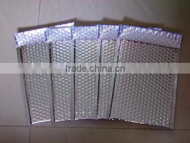high gloss fully laminated aluminium bubble padded bags
