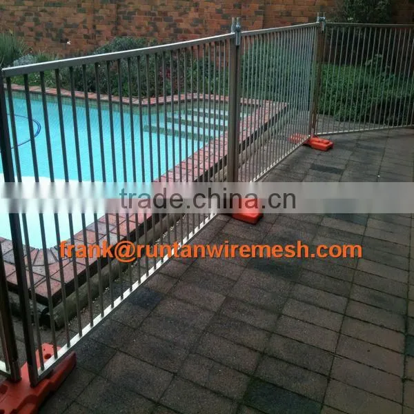 Australia standard construction hot dipped galvanized steel tube welded temp fence