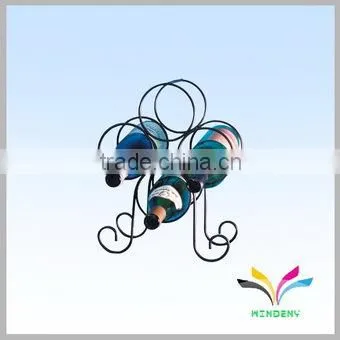 Factory supplier high capacity 12 holders durable metal beer can display stand