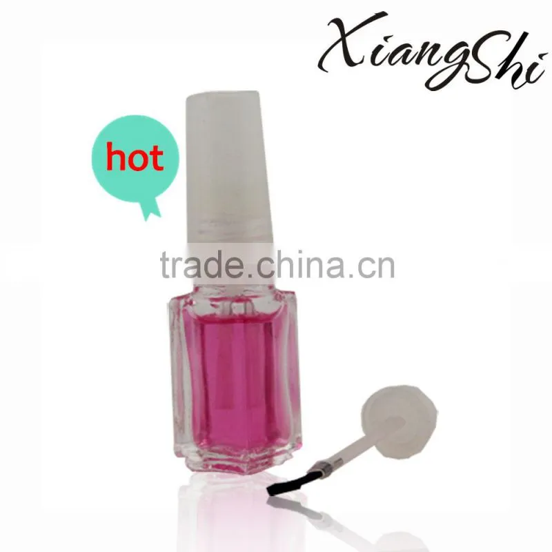 clear nail polish bottles with cap 3ml