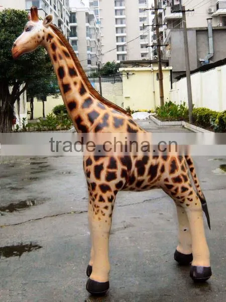 Inflatable huge giraffe