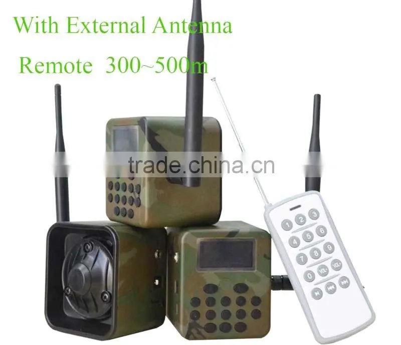 Waterproof electronic decoy, electronic decoy bird caller, electronic decoy mp3 with quite clear song audio output
